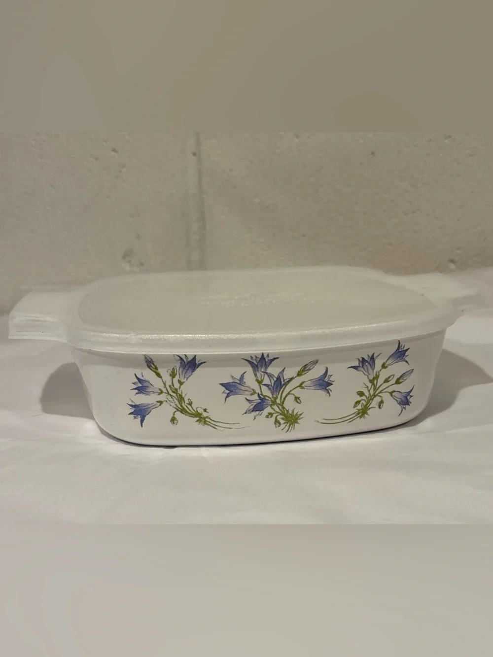 Vintage Corning Ware Blue Dusk 1 Liter Casserole Dish A-1-B With Storage Cover